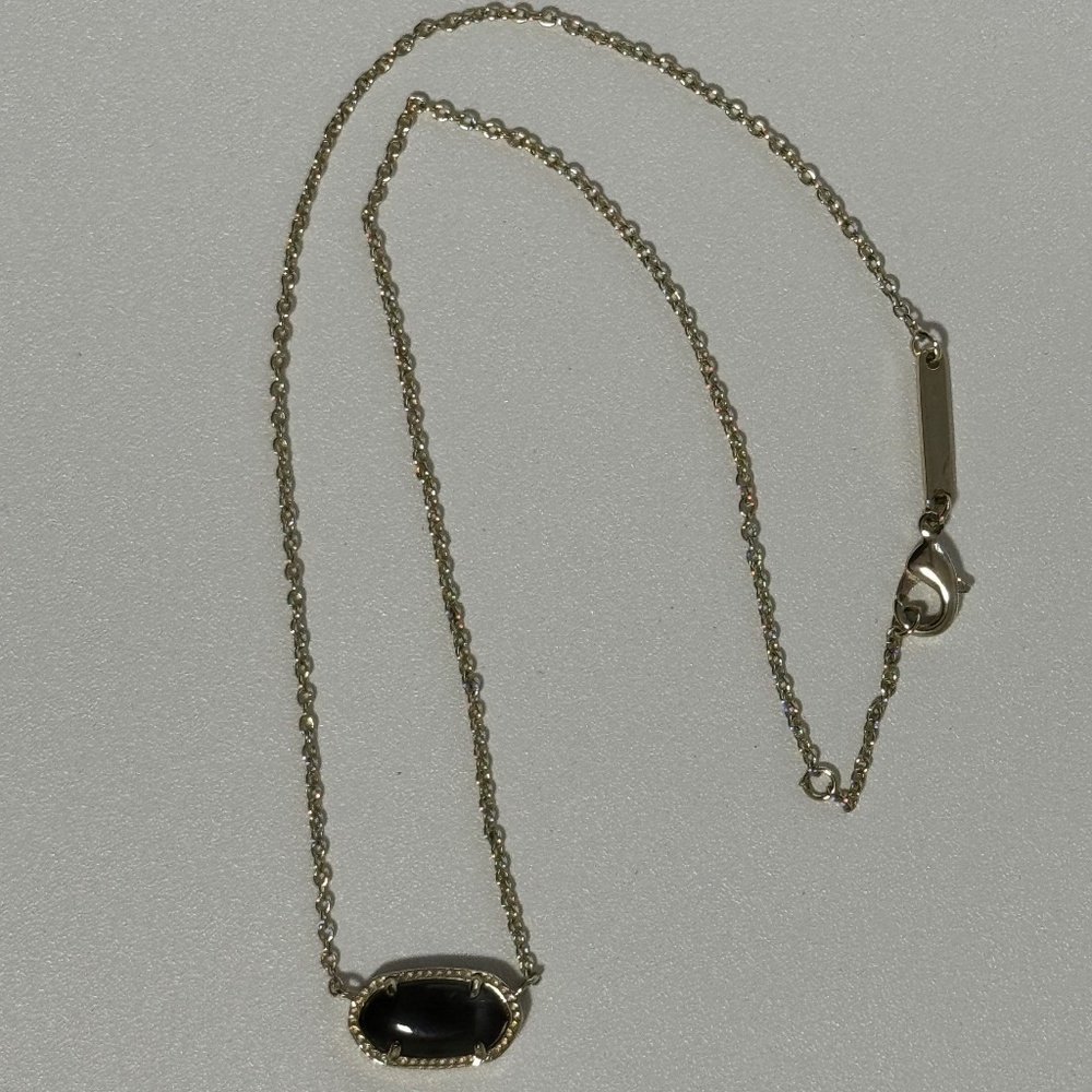 Kendra Scott Gold Black Elisa